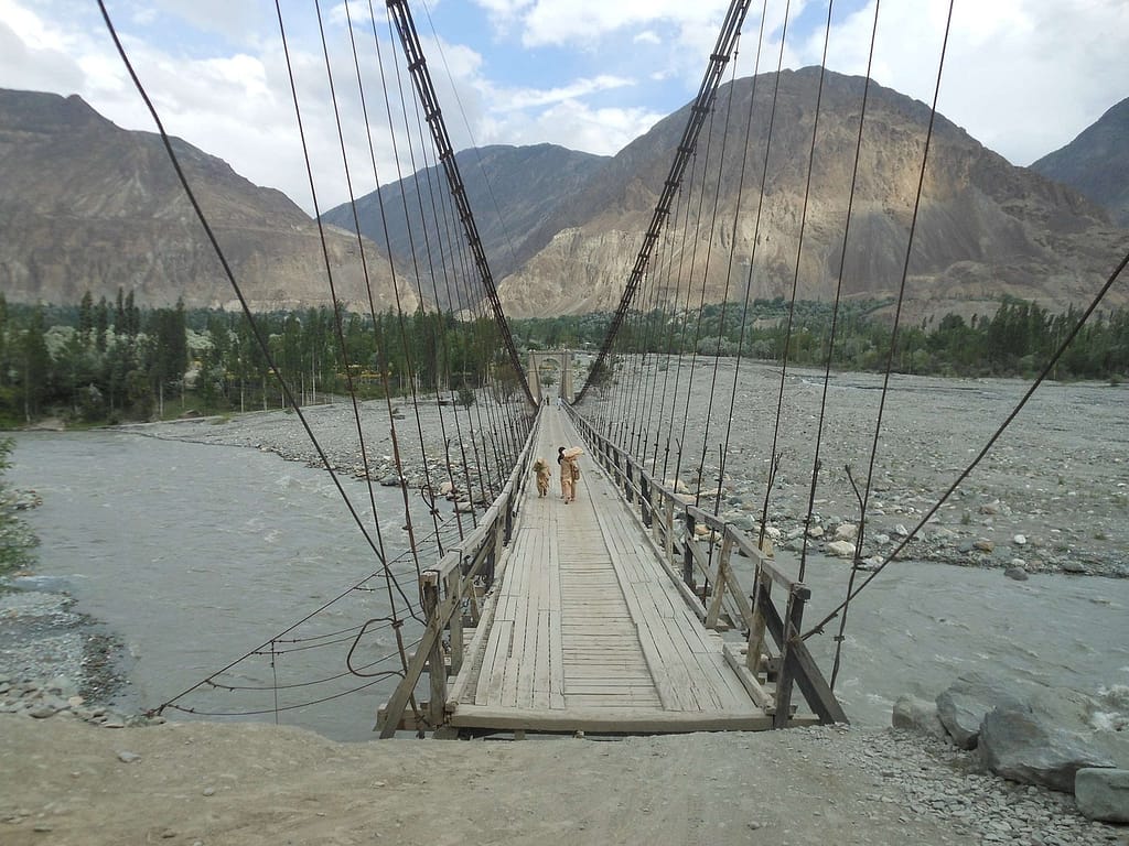 Spectacular Suspension Bridges in Pakistan