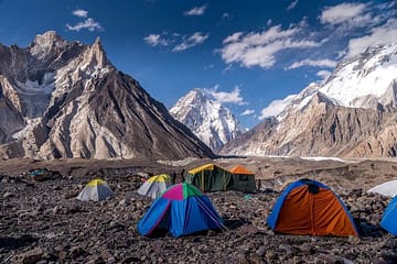Five Base Camp Trekking K2 8611m